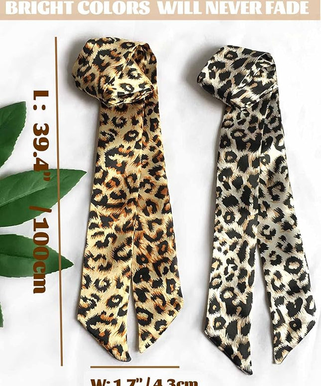 kcctoo 2/6/10Pack Scarf Bags for Women Handbag Scarfs Band Hair Neck Scarves Fashion Gifts