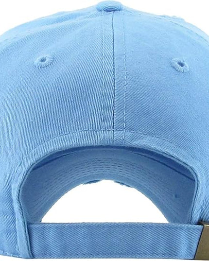 KBETHOS Vintage Washed Distressed Cotton Dad Hat Baseball Cap Adjustable Polo Trucker Unisex Style Headwear