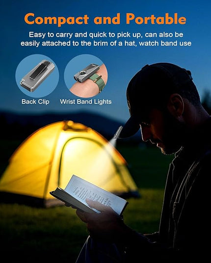 VTIGER K1 800 High Lumens Key Chain Light, Small EDC Rechargeable Keychain Flashlight, Compact LED Tiny Flashlight with Magnetic, Mini Clip-on Pocket Lights for Camping, Emergency, Everyday Carry