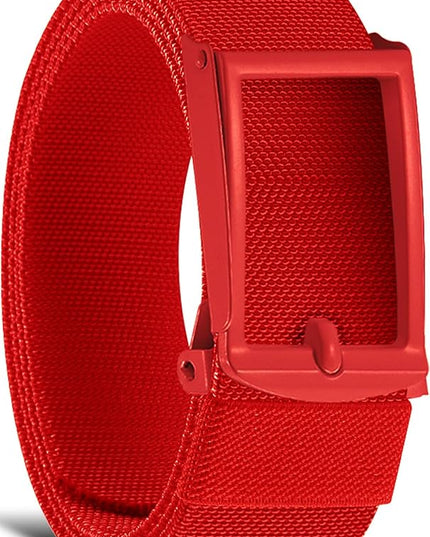 DOOPAI Stretch Canvas Belt for Men, Adjustable Elastic Holeless Web Belt for Casual, Golf, and Work, with Bottle Opener