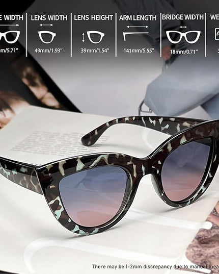 Joopin Polarized Cat Eye Sunglasses for Women Vintage Cateye Sun Glasses UV400 Protection