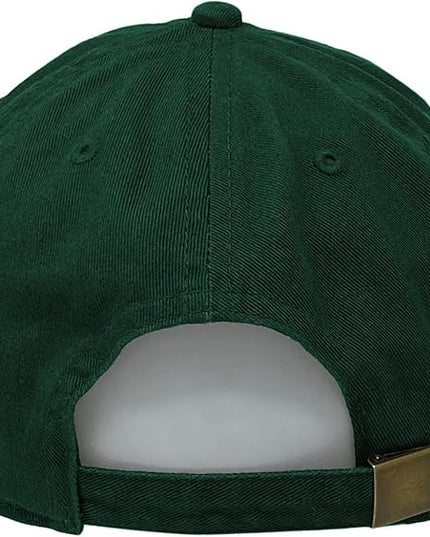 Glory Max 100% Cotton Baseball Cap Classic Plain Low Profile Golf Dad Hat Buckle Adjustable