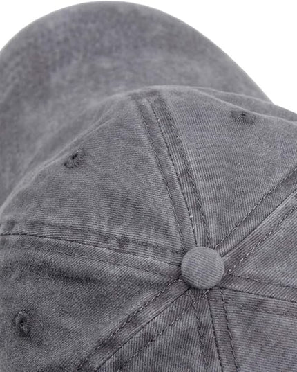 HH HOFNEN Men Women Washed Distressed Twill Cotton Baseball Cap Vintage Adjustable Dad Hat