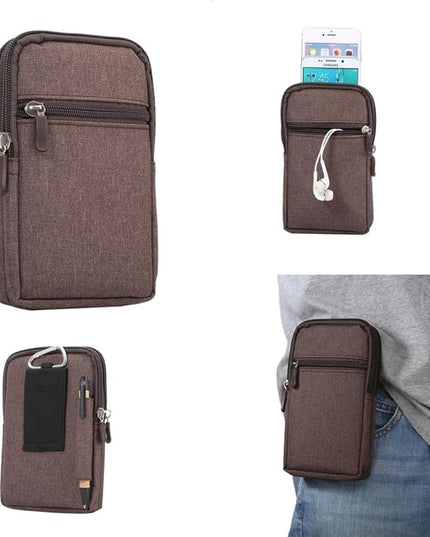 Universal Cell Phone Purse Multipurpose Waist Pack Bag for Outdoor Sports Moblie Phone Carrying Cases Belt Bag Pouch for iPhone X/8/7/6/6S Plus Samsung Galaxy Series Phones Under 6.3'' from WaitingU