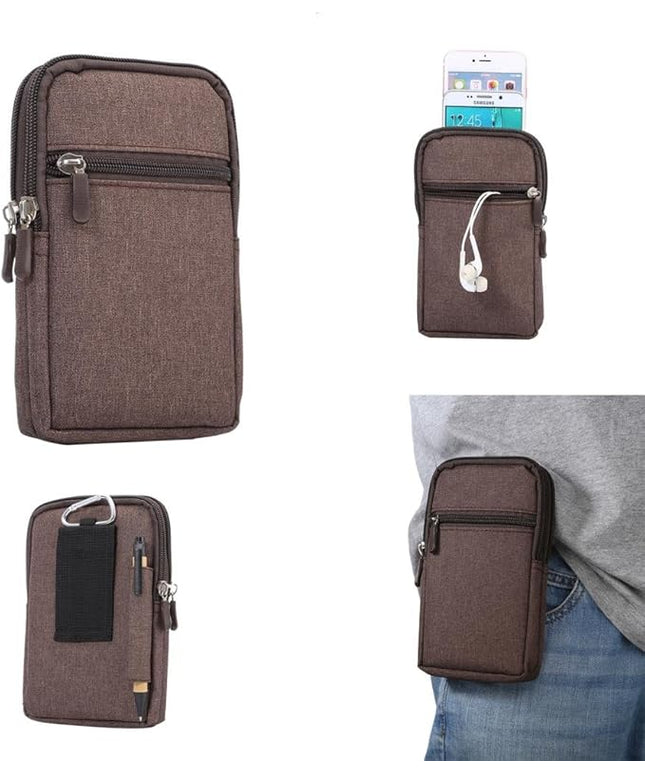 Universal Cell Phone Purse Multipurpose Waist Pack Bag for Outdoor Sports Moblie Phone Carrying Cases Belt Bag Pouch for iPhone X/8/7/6/6S Plus Samsung Galaxy Series Phones Under 6.3'' from WaitingU