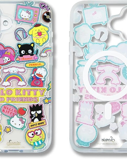 Sonix x Sanrio Case for iPhone 16 Plus | Compatible with MagSafe | 10ft Drop Tested | Hello Kitty and Friends Stickers