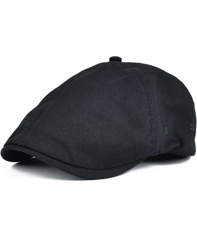VOBOOM Cotton Washing Flat Cap Cabbie Hat Gatsby Ivy Irish Hunting Newsboy