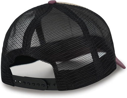 Animal Trucker Hats Leather Pattern Adjustable Snapback Mesh Animal Baseball Cap for Men