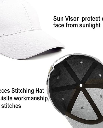 4 Pieces Toddler Baseball Hat Kid Baseball Cap Washed Cotton Adjustable Caps Hats for Boys Girls