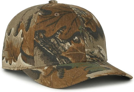 Realtree Advantage Camo Hat – Structured Hunting Cap, Pro Round Crown, Adjustable Snapback, Outdoor Style