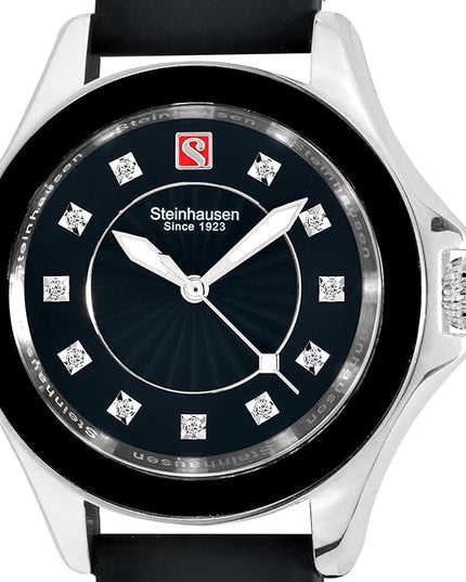 Steinhausen Arbon Collection Stainless Steel Silicone Interchangable Band Women's Watch