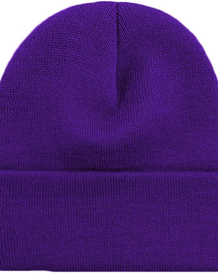 ZOORON 1&2 Pack Beanie for Men Women Slouchy Beanie Hats Winter Knit Caps Soft Ski Hat Unisex