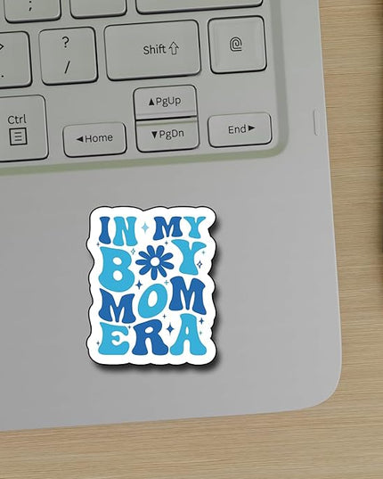 (3Pcs) in My Boy Mom Era Sticker, Boy Mom Era Decorate Books Laptop Phone Water Bottles Kindles Stickers Tumbler Sticker Waterproof Vinyl Decorate Sticker 3" Inch