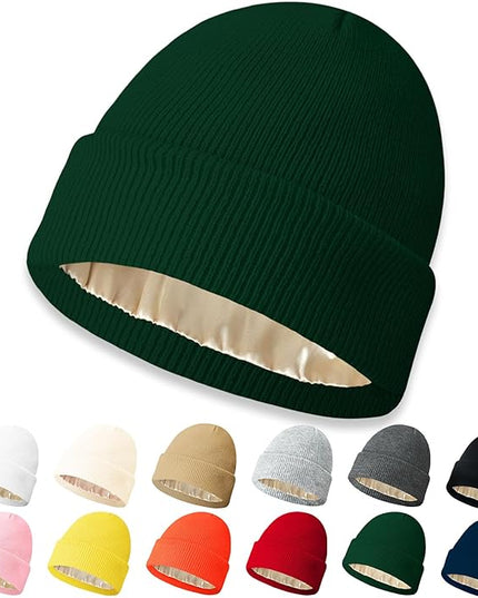 NPQQUAN Beanie for Men Women Winter Hats for Mens Beanie Cuffed Knit Beanies Skull Cap
