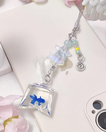 1-4PCS Cute Phone Charms Aesthetic Y2K Cell Phone Charms Strap Pink Strawberry Butterfly Star PhoneCharm Y2K Accessories for Bag Keychain Airpods Camera Pendants Decor