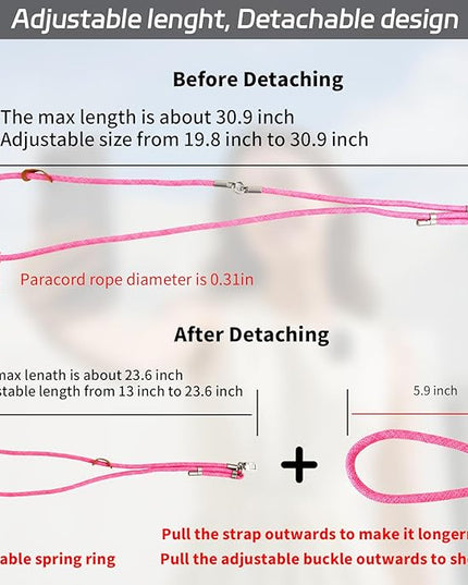 3-in-1 Adjustable Phone Lanyard Crossbody Cell Phone Neck Strap Universal Mobile Wrist Lanyard