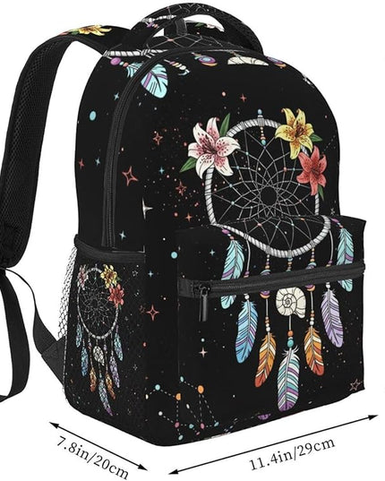 Native American Backpack for Men Women,Casual Travel Hiking Camping Backpacks Lightweight Bookbag