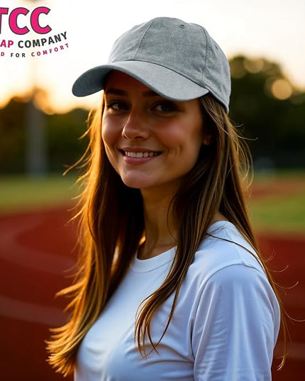 Unisex Vintage Washed Baseball Cap | Low Profile Soft Top Unstructured Cotton Baseball Cap | Adjustable Size Vintage Buckle