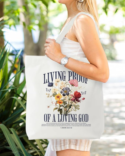 Christian Canvas ote Bag, Christian Bag, Christian Gifts for Women