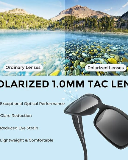 KastKing Skidaway Polarized Sport Sunglasses for Men and Women,Ideal for Driving Fishing Cycling and Running,UV Protection
