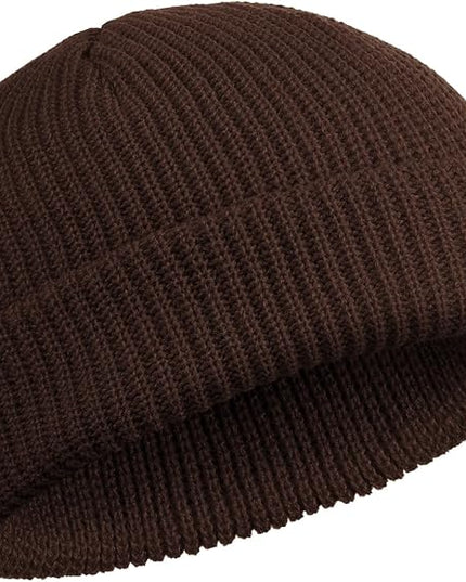 SATINIOR Trawler Beanie Watch Hat Roll-up Edge Skullcap Fisherman Beanie for Women Men