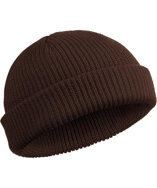 SATINIOR Trawler Beanie Watch Hat Roll-up Edge Skullcap Fisherman Beanie for Women Men