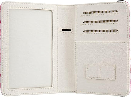 Pink Passport Holder,Cute Passport Cover,Travel Wallet with Credit Card Slots Rfid passport Wallet Waterproof Documents Organizer Women Men (Cute Cat)
