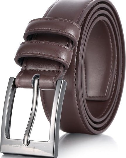 Marino’s Premium Belt Men, Genuine Leather Dress Belt for Men, Casual Mens Belt in Gift Box
