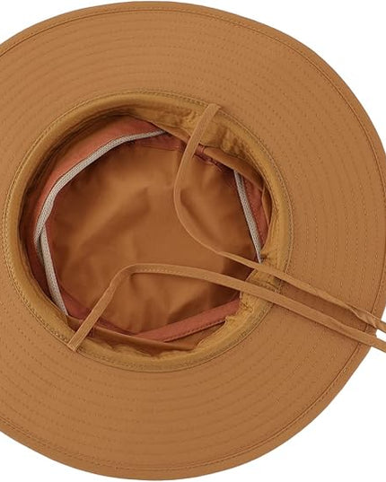 Home Prefer UPF 50+ Men's Sun Hat Wide Brim Bucket Hat UV Protection Hat for Mens Womens Beach Safari Gardening Golf Fishing