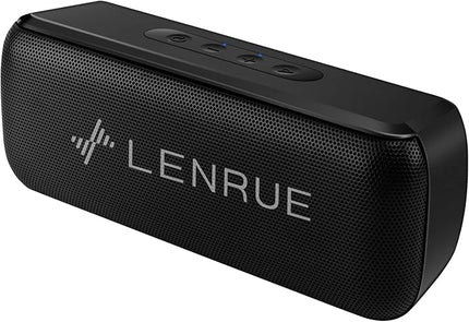 LENRUE Bluetooth Speaker,Wireless Portable Speakers with TWS, 12H Playtime, Clear Sound for Home,Travel and Outdoor,Handfree Calls Compatible with for iPhone, Samsung Android and More