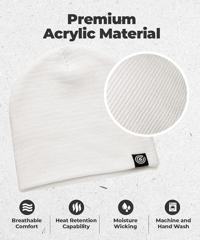 Original Beanie Cap - Soft Knit Beanie Hat - Warm and Durable