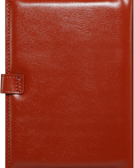 Passport Holder for Travel Essentials, Passport Wallet Cover Card holder Case for Travel Must Haves Accessories, Passport Book Holders for Women and Men, Dark Brown