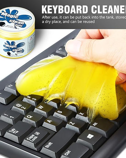 DNA MOTORING Car Cleaning Gels Auto Detailing Tools Cleaning Putty Car Interior Cleaner, Car Jelly Cleaner, Keyboard Cleaner, Car Cleaning Supplies Car Gifts for Men Women, TOOLS-00256