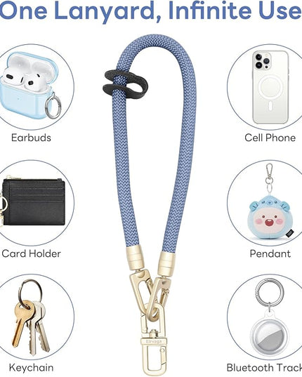 Universal Cell Phone Lanyard Wrist Strap,Phone Bracelet Strap,Phone Charms Strap