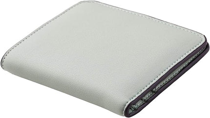 Toughergun Women’s Small Slim Leather Wallet with RFID Protection, Compact Bifold Mini Purse with Clear ID Window