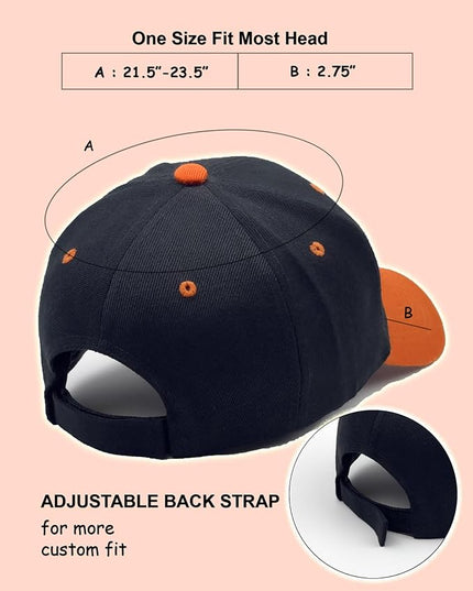 Utmost Structured Baseball Cap with Adjustable Closure - Performance Hat for Outdoor Activities