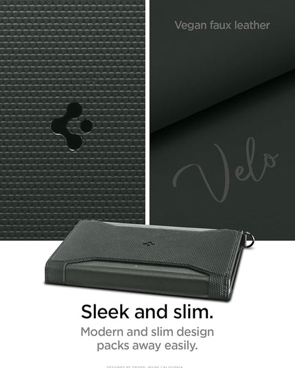 Spigen Life for Passport Card Cover Holder with RFID Blocking Technology Wallet Travel Documents Organizer Protector Accessories, SIM Card Pin Included