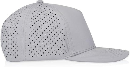 Billest Gilbert Performance 5‑Panel Snapback Hat – Adjustable Flat‑Bill Cap for Men & Women | Breathable and Lightweight