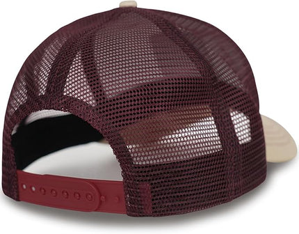 Animal Trucker Hats Leather Pattern Adjustable Snapback Mesh Animal Baseball Cap for Men