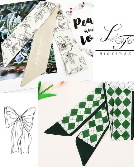 Purse Scarf Handbags For Women Skinny Hair Neck Accessories Scarves With Bag Scarfs Handle Fashion Lightweight