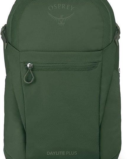 Osprey Daylite Plus Commuter Backpack – Lightweight, Everyday Pack with Laptop Sleeve and Water Bottle Pockets – Ideal for Work, School, and Travel with Versatile Storage Options, Seaweed Green