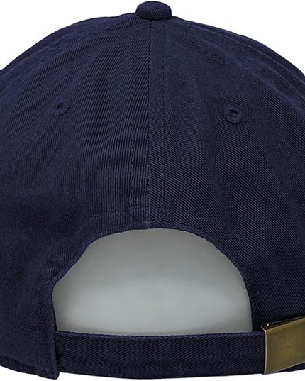 Glory Max 100% Cotton Baseball Cap Classic Plain Low Profile Golf Dad Hat Buckle Adjustable