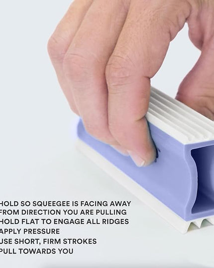 FurDozer Pet Hair Remover & Auto Detailing Tools - Cat & Dog Hair Remover for Carpets, Car Interiors, Couches, Bedding, & Pet Furniture (Purple, (2 Pack) - X3 PRO)