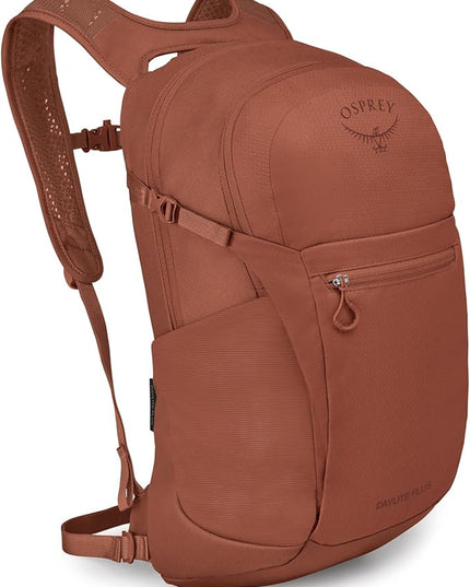 Osprey Daylite Plus Commuter Backpack - Everyday Pack with Laptop Sleeve, Bottle Pockets, and Extra Storage, Porcelain Orange