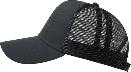 IIN American Flag Mesh Baseball Cap, Patriotic Trucker Hat for Men Women, Quick-Dry Breathable Design, Adjustable Snapback