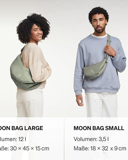 GOT BAG - Moon Bag with Adjustable Strap, Eco-Conscious Bag Made of Recycled Ocean Impact Plastic