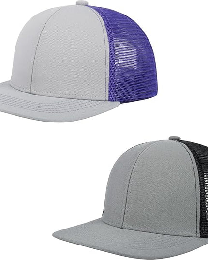 NTLWKR Trucker Hat Mesh Baseball Cap,Adjustable Snapback Outdoor Sports Caps for Men and Women,Breathable Dad Hats