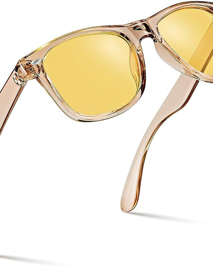 Retro Rewind Polarized Sunglasses for Men and Women - UV Protection Classic Sun Glasses