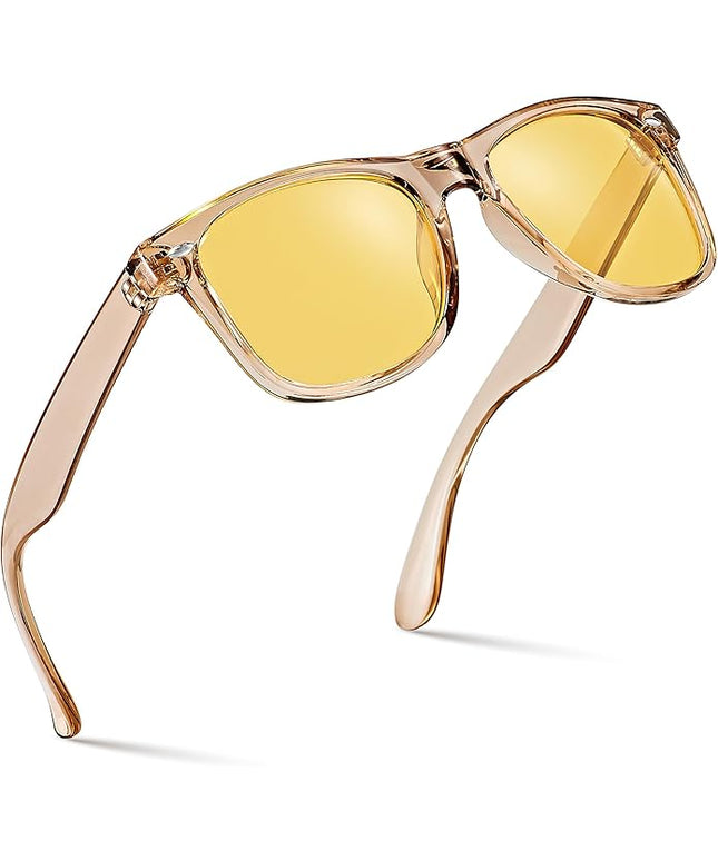 Retro Rewind Polarized Sunglasses for Men and Women - UV Protection Classic Sun Glasses