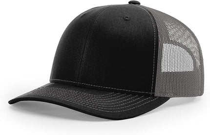 Richardson 112 Classic Six-Panel Adjustable Snapback Trucker Cap | Bulk Packs Available